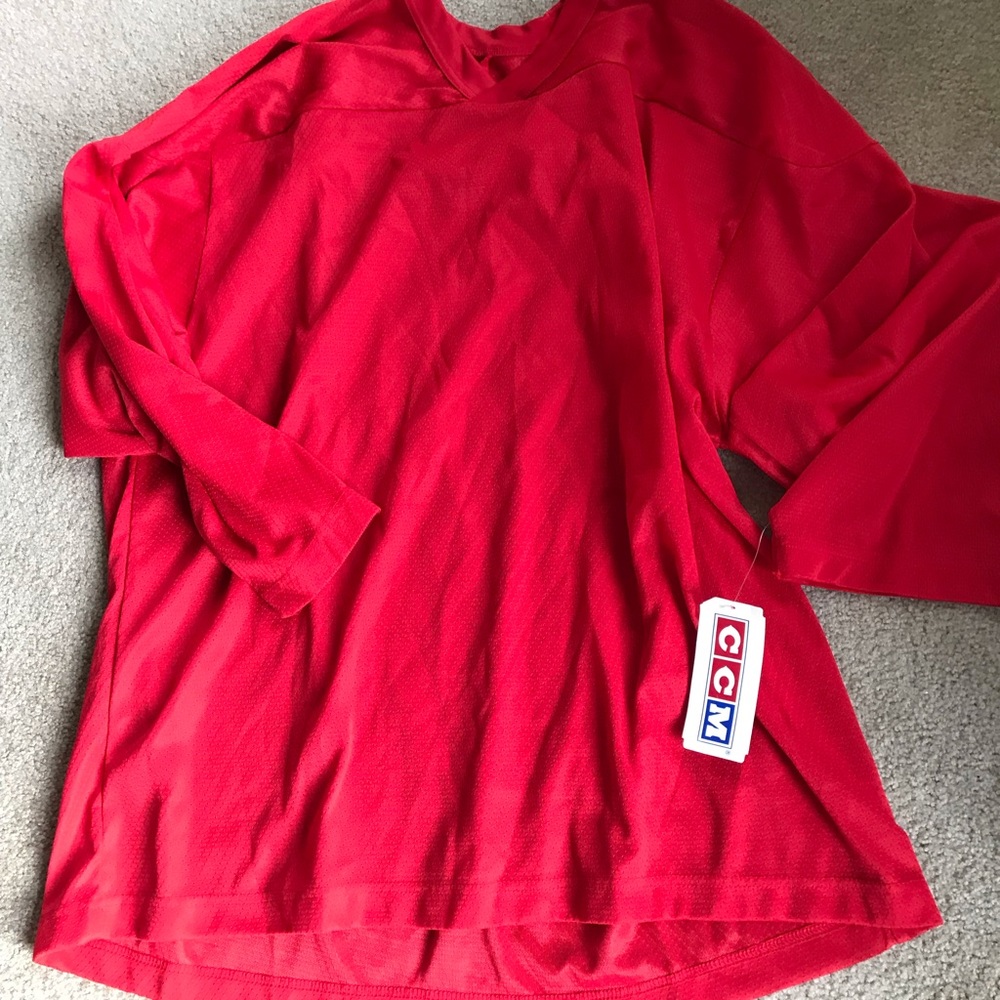 CCM Red Practice Jersey